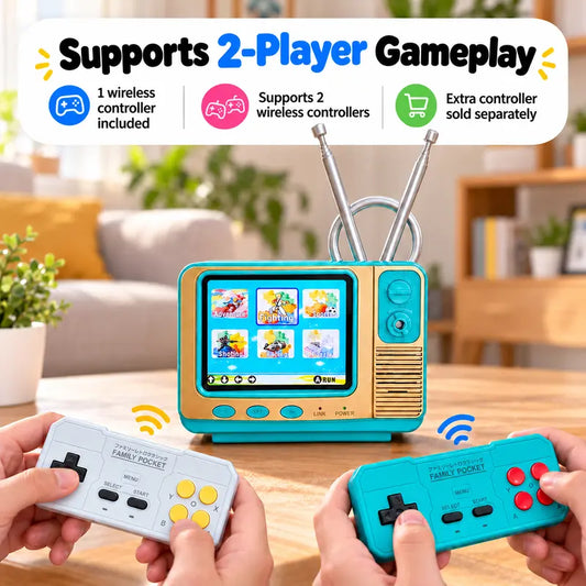 GV300 Retro Handheld Game Console 2.8" IPS Screen, Portable Gaming Device & Gift for Gamers
