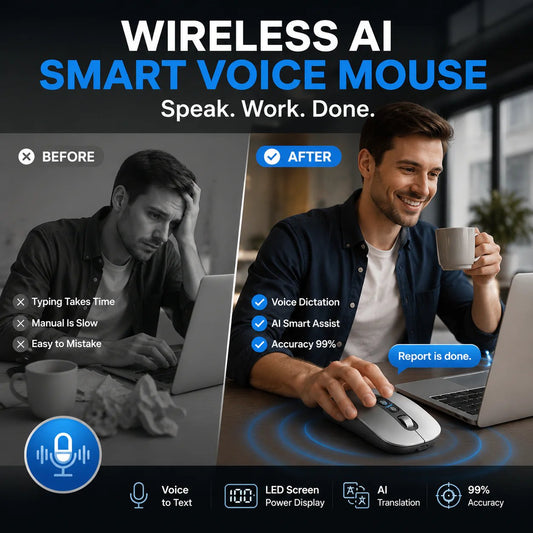 Wireless AI Smart Voice Mouse