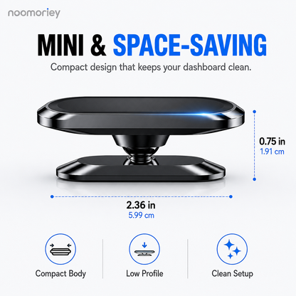360 Magnetic Car Phone & Tablet Mount with Suction Cup
