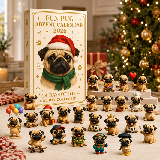 2026 Fun Pug Advent Calendar