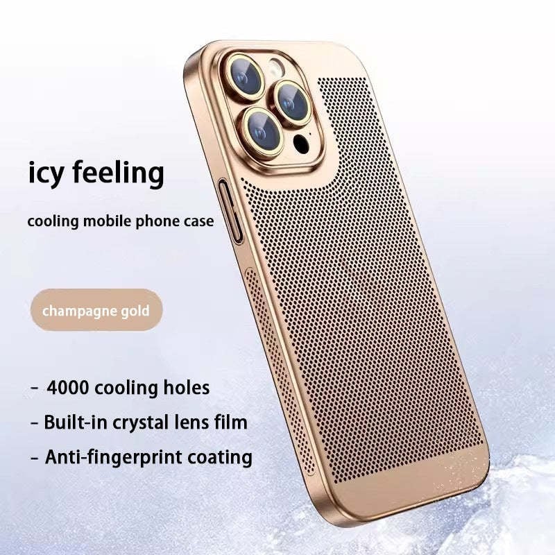 Electroplating PC Heat Dissipation Phone Case(Back Case)