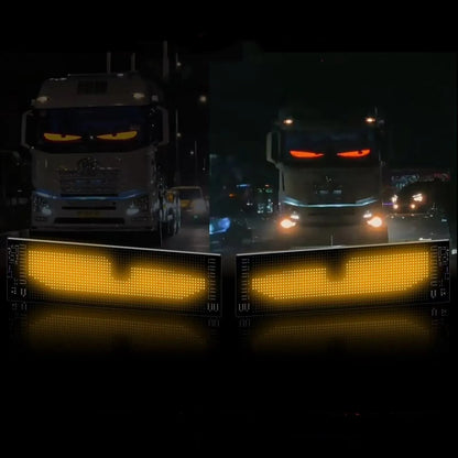 [Exclusive production] Colorful Eye Lamp Soft Screen for Car Windows