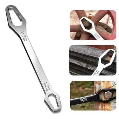 8 24mm Universal Self-Adjusting Wrench for Car Repair & Maintenance