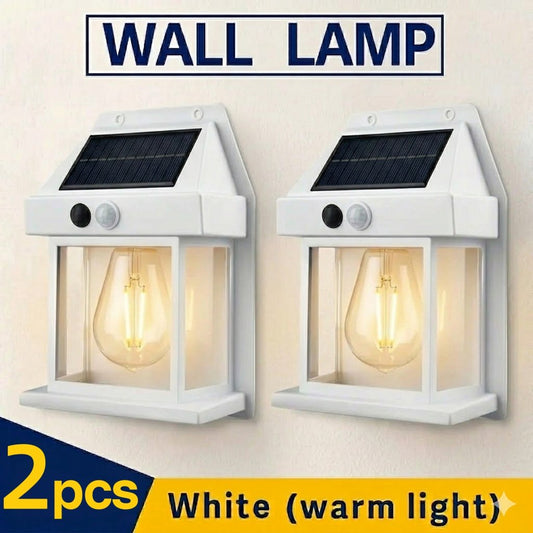 Solar Outdoor Wall Lights with Motion Sensor