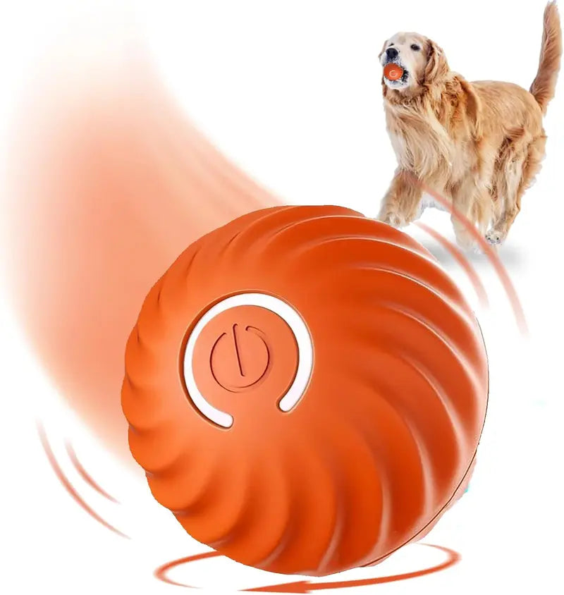 Interactive Dog Dog Balls, 2.7 in Moving Dog Ball, Durable Motion Activated Automatic Rolling Ball, USB Rechargeable