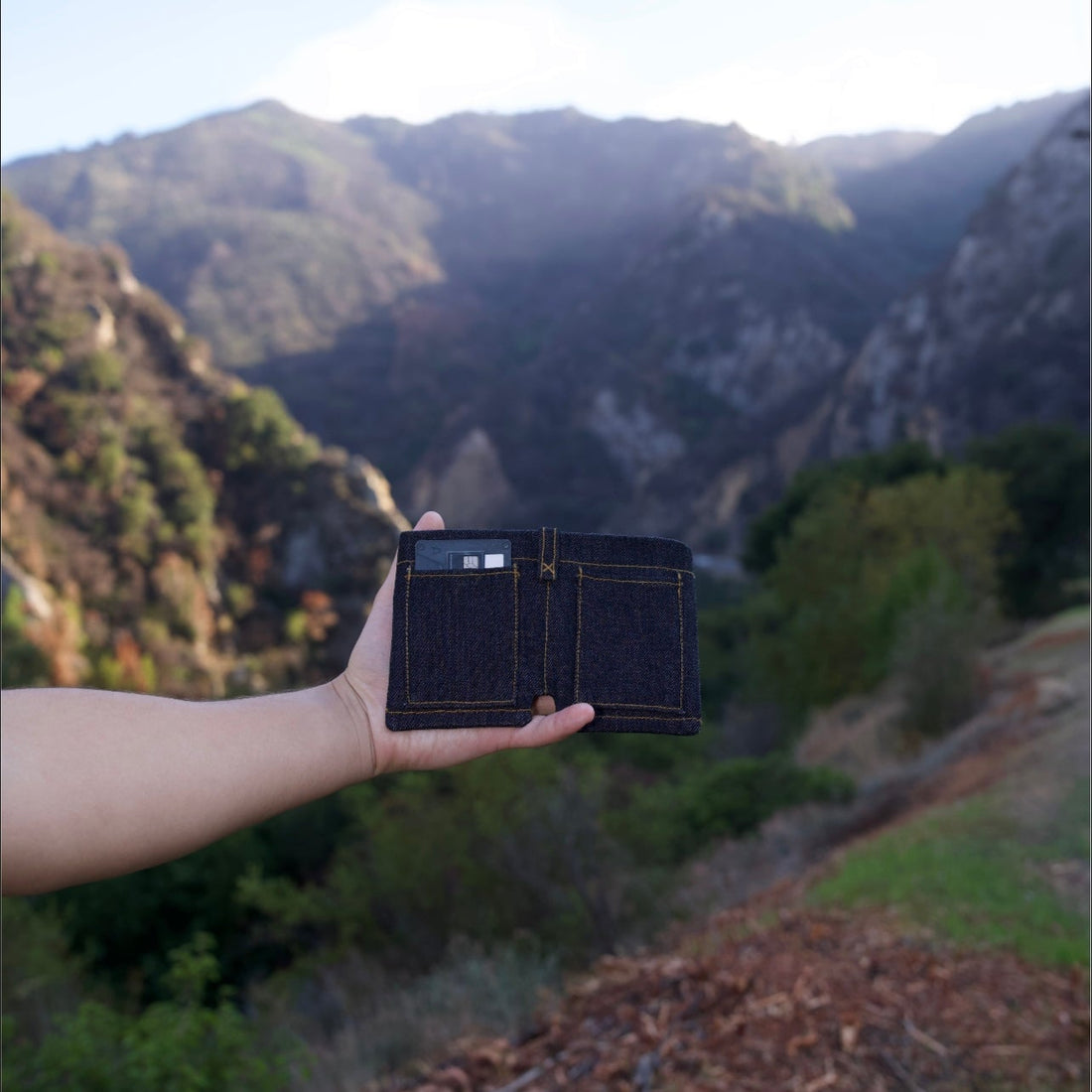 Mini Jeans Wallet