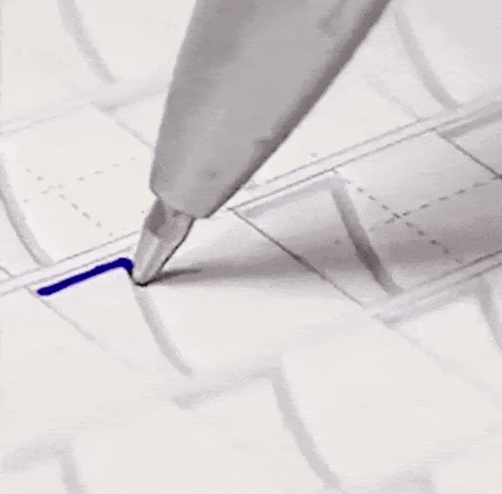 Magic Grooved Writing Practice