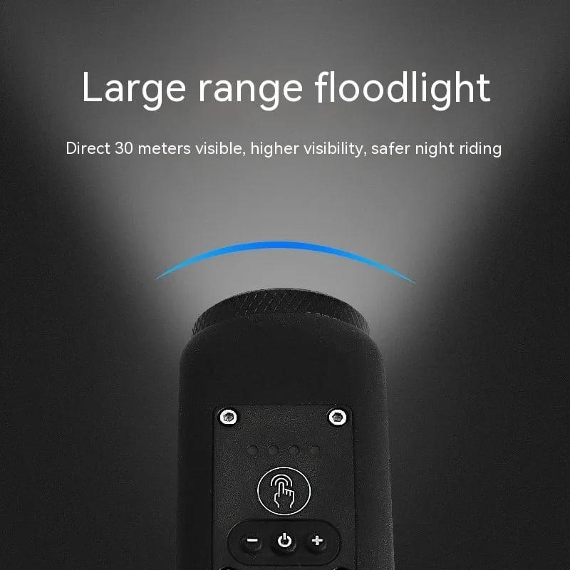 Noomoriey Bike Electronic Horn with Large Range Floodlight