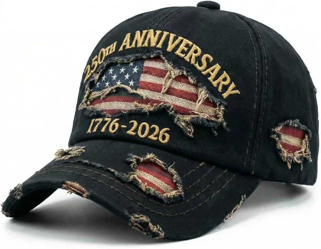 USA 250th Anniversary Eagle Hat – Patriotic Baseball Cap