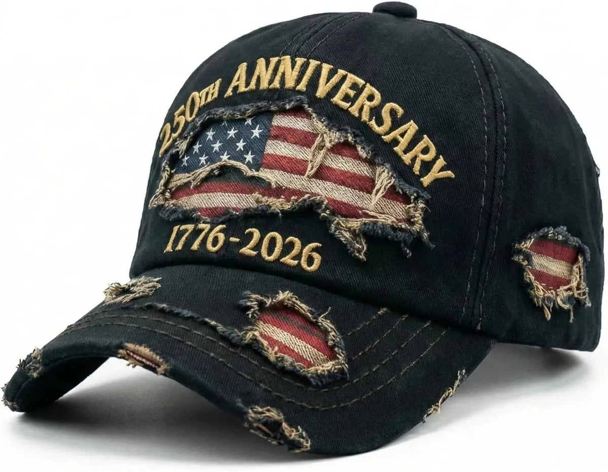 USA 250th Anniversary Eagle Hat – Patriotic Baseball Cap